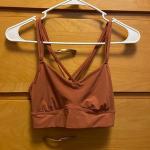 Copper color bra
